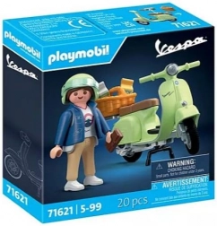 Set figuren Vespa 1969 150 Sprint Veloce lichtgroen