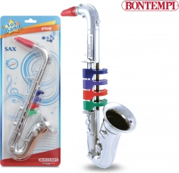 plastic saxophone with 4 keys