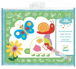 Waterkleurplaten met dieren Djeco