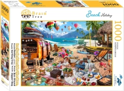 Puzzle BRAIN TREE Urlaub am Strand – 1000 Teile