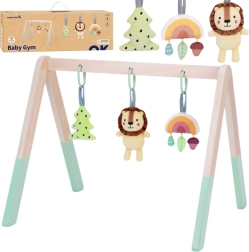 Tooky Toy babygym standaard met 3 hangers voor baby’s