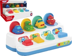 Interactive pop-up vehicles WOOPIE for children