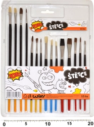 Pinselset 15 stuks
