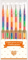 DJECO Stylos gel arc-en-ciel