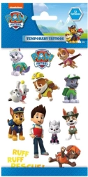 Tijdelijke tattoos Paw Patrol – 12 stuks