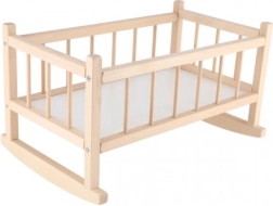 Berceau en bois pour poupées