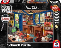 Puzzle L’atelier de papa Secret collection 1000 pièces