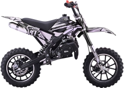 Benzine mini crossmotor 49 cc STORM, zwart