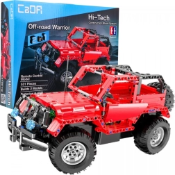 Technical building set CADA pick-up 2-in-1 with remote control, 531 pieces