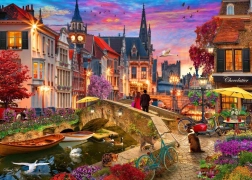 Evening Over the Canal Puzzle 500 pieces BLUEBIRD