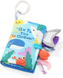 Baby sensory soft book BabyOno Go to the Ocean