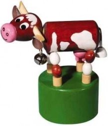 Detoa figurine à presser vache