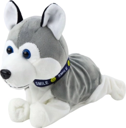 Interactive Plush Dog Husky