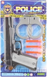 Politieset met handboeien