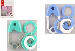 Hochet épingle et forme en huit dans une boîte