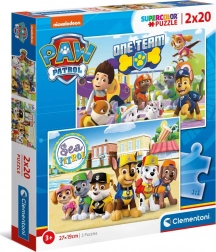 Puzzle 2x20 pieces Paw Patrol