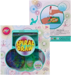 Plastic drawing stencils 24 × 24 cm for kids