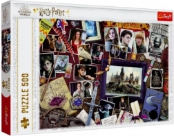 Puzzle Harry Potter 500 pièces Monuments de Poudlard Trefl