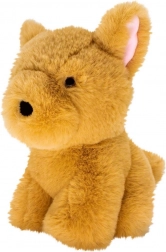Brown plush dog 27 cm