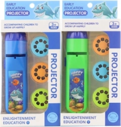 Kinderprojector zee met schijfjes met afbeeldingen