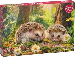 Puzzle Cute Visitors 500 Pieces by Cherry Pazzi