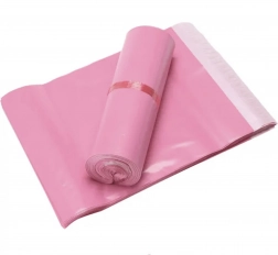 Roze poly mailers A3 310 × 420 mm, zelfklevend, 50 stuks