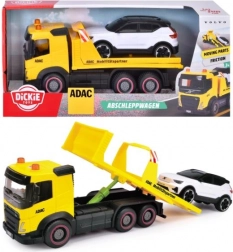 Volvo-bergingswagen met personenauto