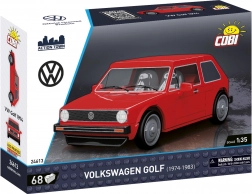 COBI Bouwset Volkswagen Golf 1974–1983 1:35, 68 stukjes