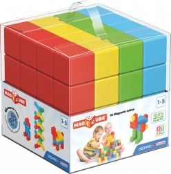 Geomag Magicube kleurrijke magnetische blokken 64 stuks