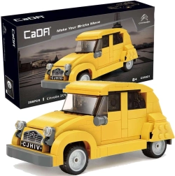 CaDA Yellow City Car Citroen 2CV
