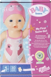 BABY born My First Zwemmertje – zwemmende pop voor waterspel 30 cm