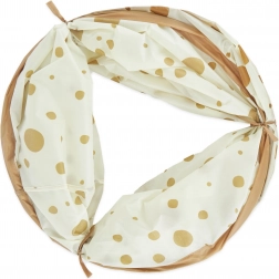 Bieco zelfuitvouwende speeltunnel met stippen