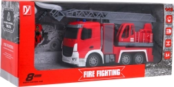 Remote-Controlled Fire Truck 1:12 for Kids 3+ Fire Hose + Interactive Features