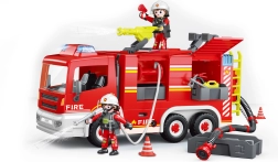 Jeu de construction de camion de pompiers 31 cm