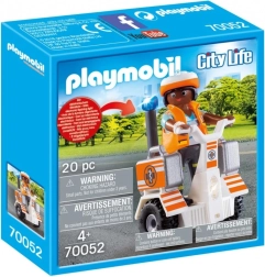 Playmobil City Life secouriste en gyropode avec accessoires