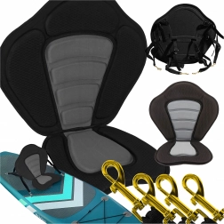 Afneembare kajakzit met rugleuning voor SUP – zacht en licht