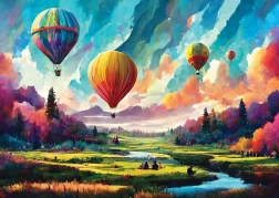 Puzzle ART PUZZLE Valley of Dreams 260 pieces