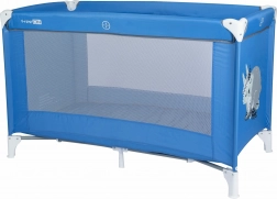 Reisbedje FreeOn Love Konijntje blauw