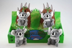 Pluchen koala-sleutelhanger 10 cm