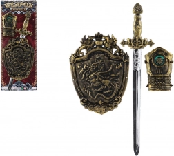 Ridderset voor Kinderen met Zwaard, Beschermstuk en Schild