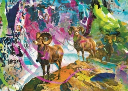 Puzzle HEYE Rebrush! Big Horns 1000 pieces