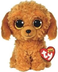 TY knuffel hondje Noodles 15 cm