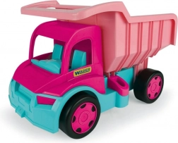 Roze kiepwagen GIGANT voor kinderen 55 cm