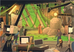 Puzzle Trouve 10 objets – cinéma, 300 pièces XL