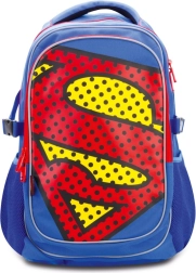 Sac à dos scolaire Superman avec poncho