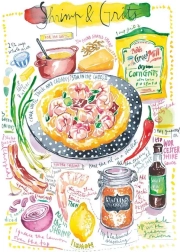 Puzzle crevettes à la semoule 1000 pièces MAGNOLIA