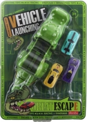 Piste de lancement crocodile avec petites voitures