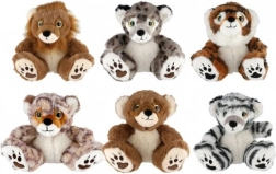 Pluchen diertjes 14x16 cm - 6 soorten