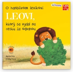 Le petit lion timide Léo en quête de courage – livre pour enfants avec version audio
