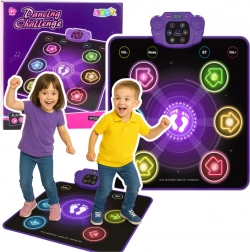Interactive dance mat for kids with Bluetooth, 5 modes and 3 languages